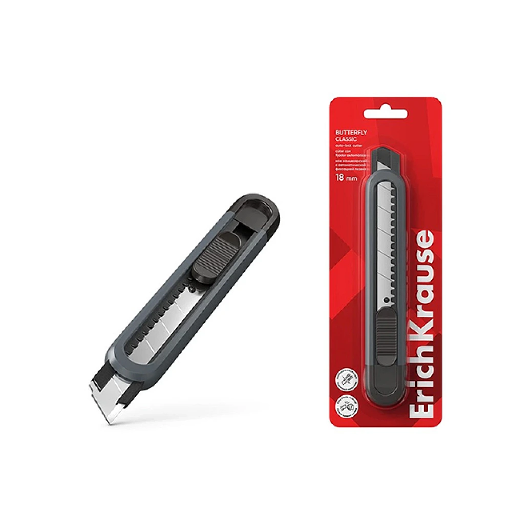 Cutter de birou ErichKrause Butterfly Classic, 18mm