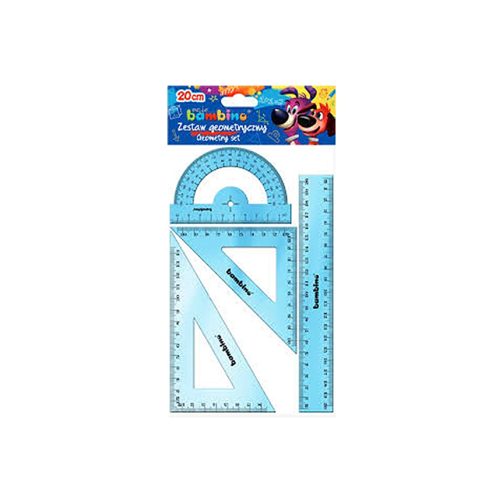 Set geometric Bambino 4 buc, 20 cm