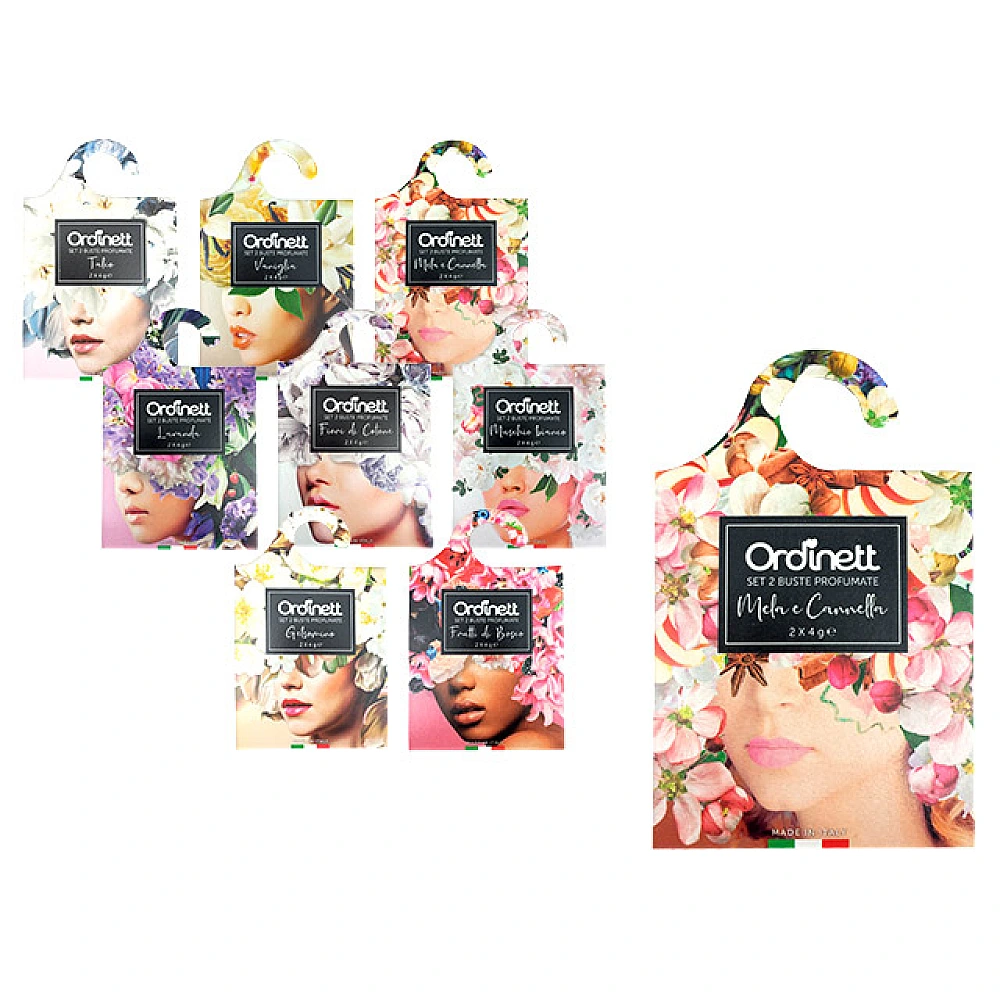 Odorizant parfumat pentru haine 2bucX4gr, 8 arome