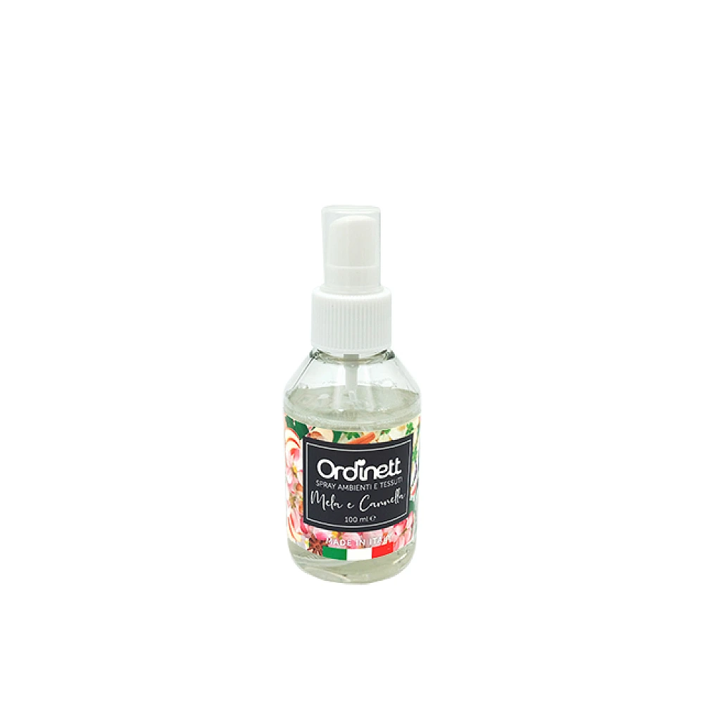 Odorizant spray pentru rufe si camera 100ml, mar + scortisoara
