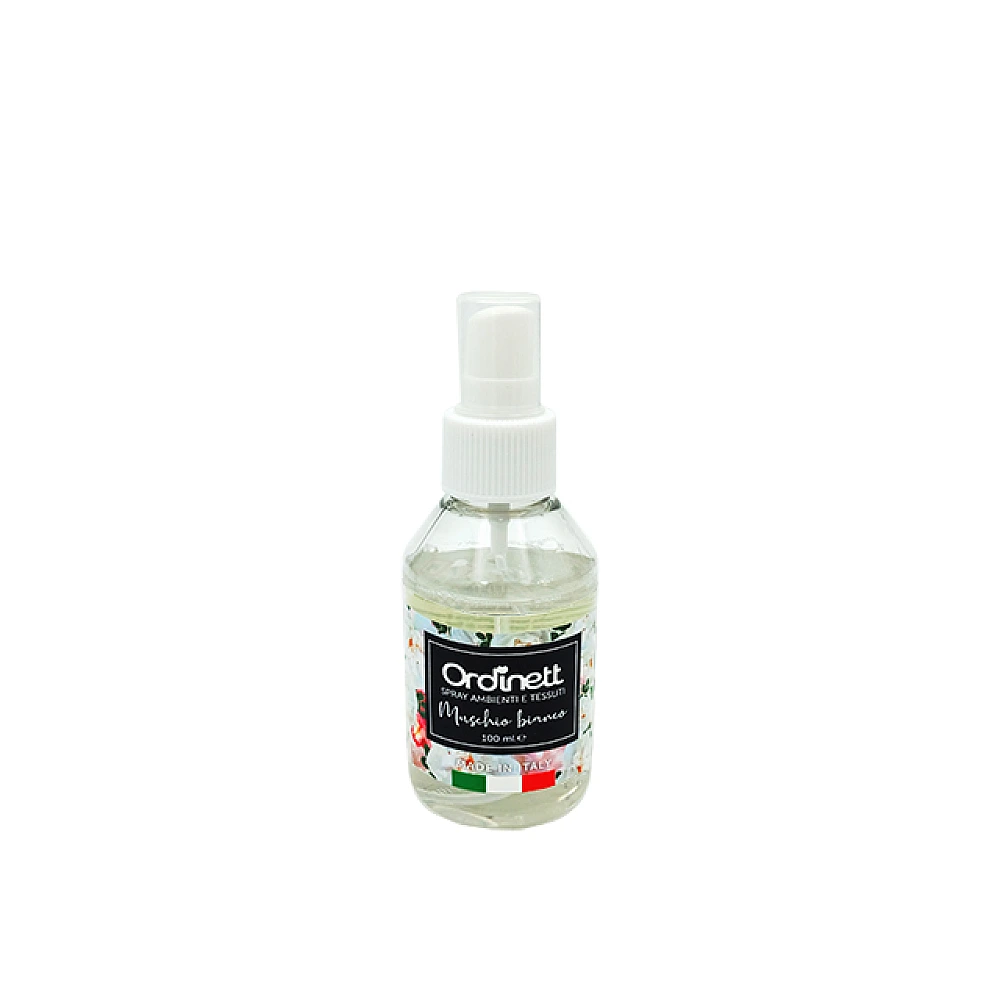 Odorizant spray pentru rufe si camera 100ml, mosc alb