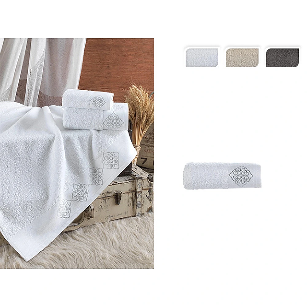 Prosop 30X50 cm Ellia Soft Regal, 100% bumbac, 500GSM, 3 culori