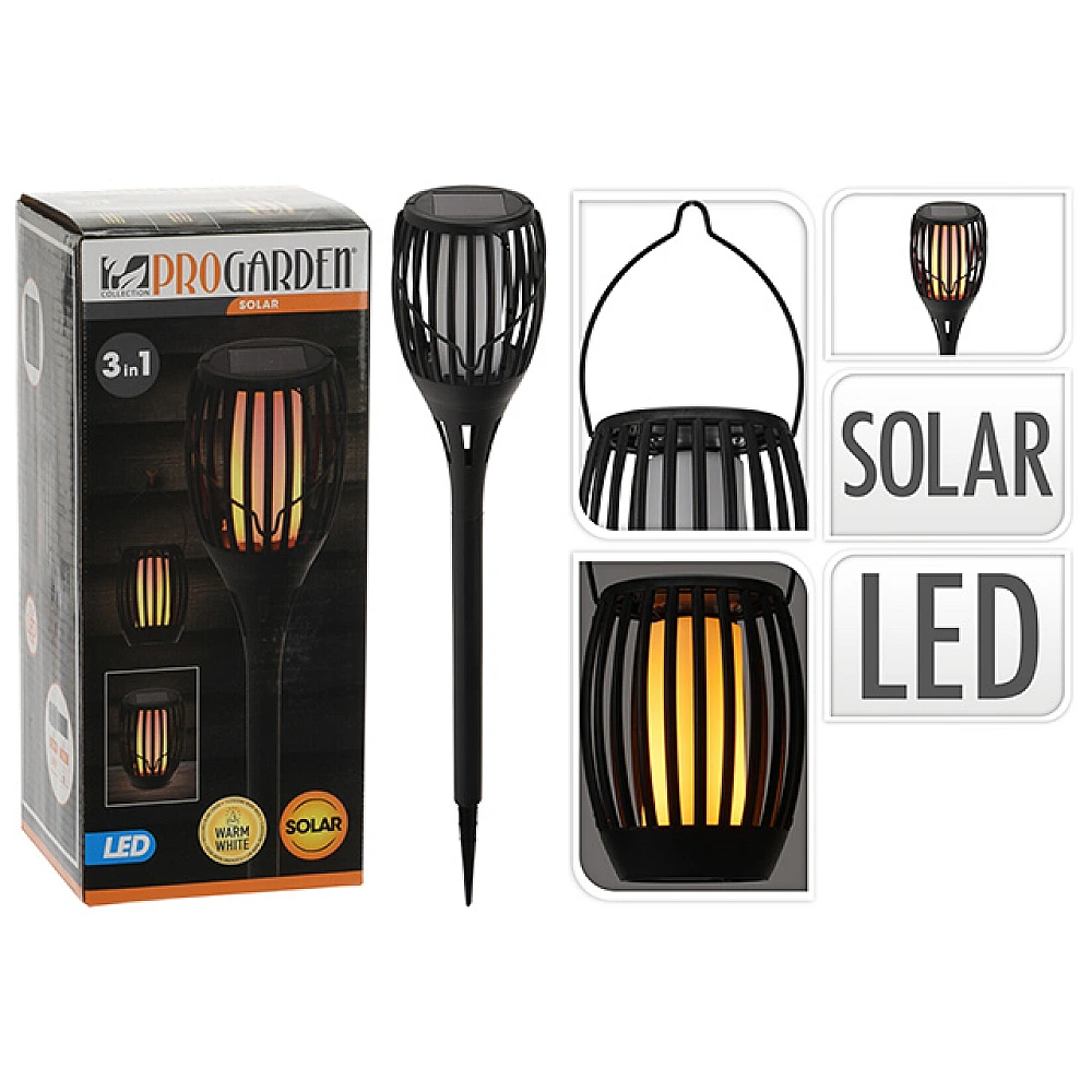 Lumina pe baterie solara 3in1 
