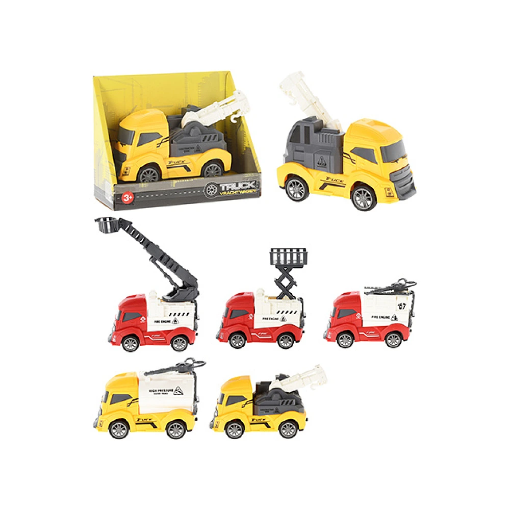 Masina de constructie 14cm, 5 modele
