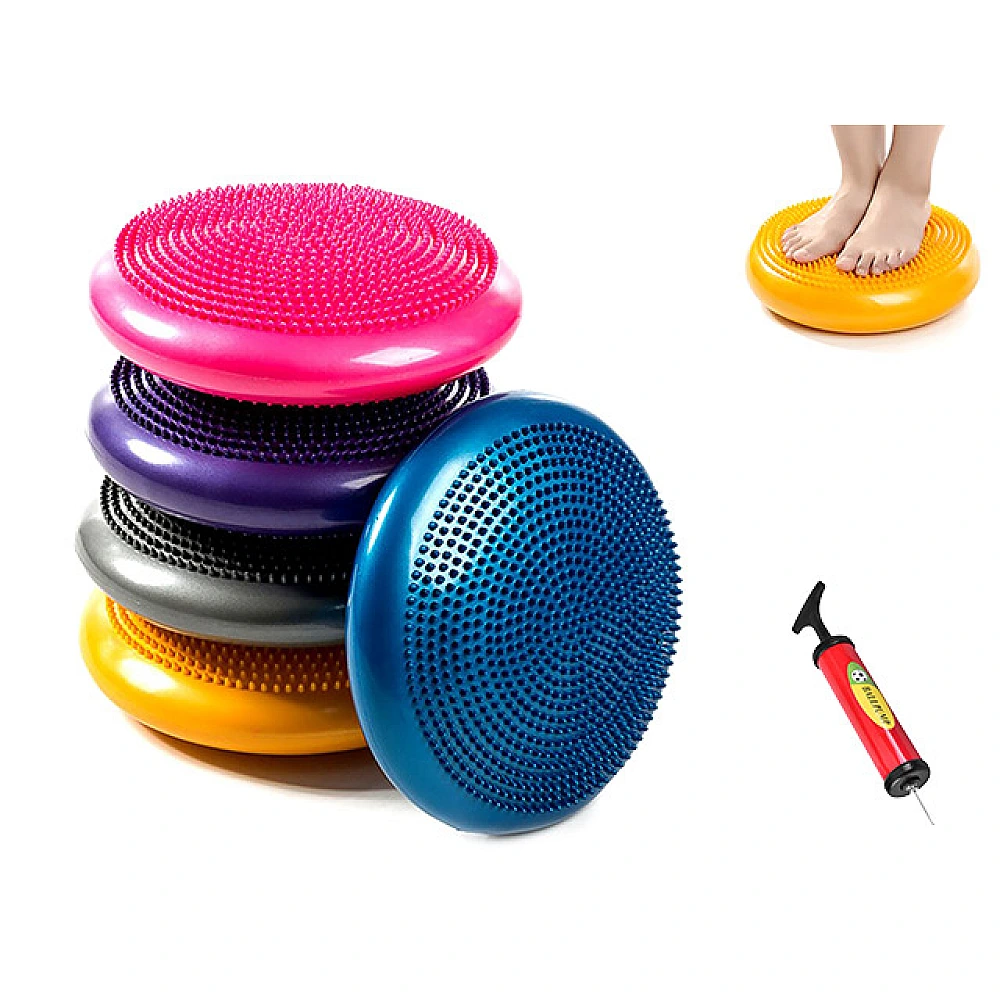 Perna balansir Yoga D33cm, H6cm, 800gr cu pompa