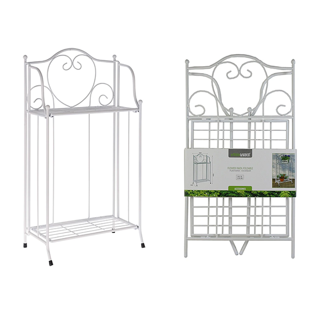 Etajera pentru flori 2 nivele