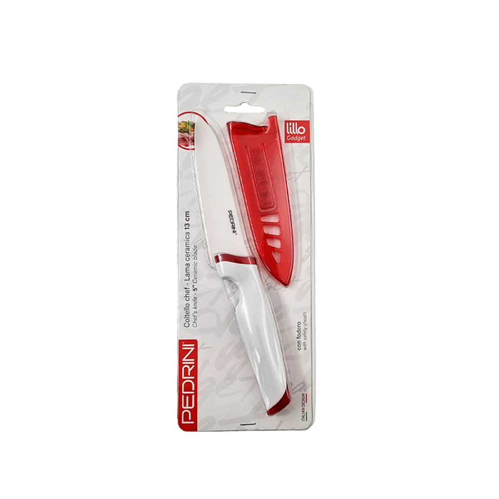 Cutit din ceramica Gadget Lillo lama 13cm lungime 26cm, in husa