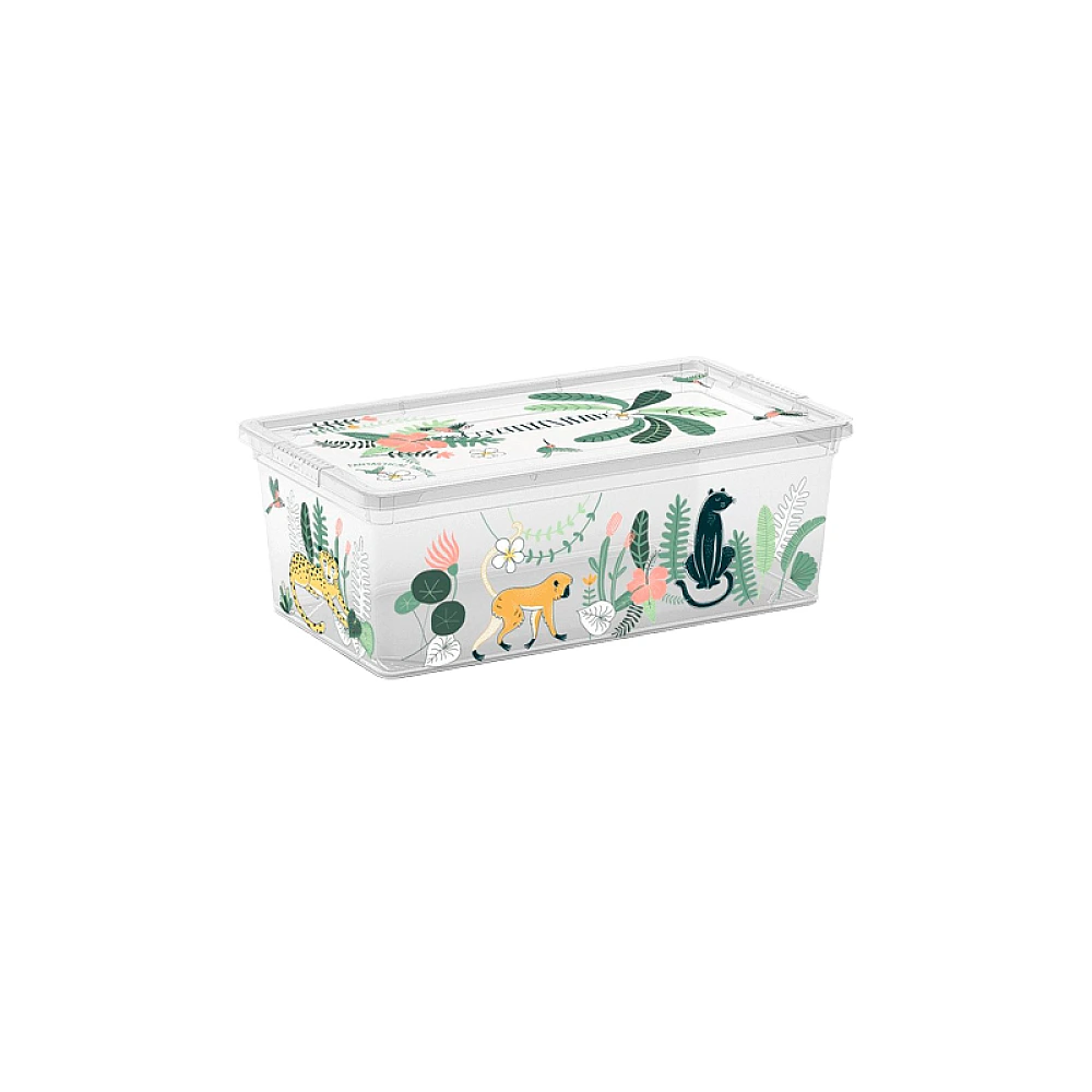 Cutie cu capac C-box Tropical XS 6l, 34X19XH12cm