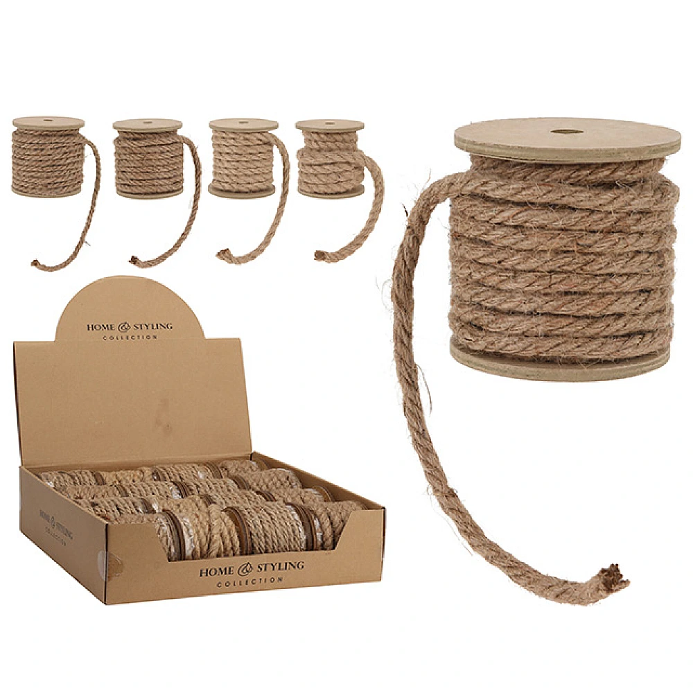 Sfoara de iuta pentru decor 3m