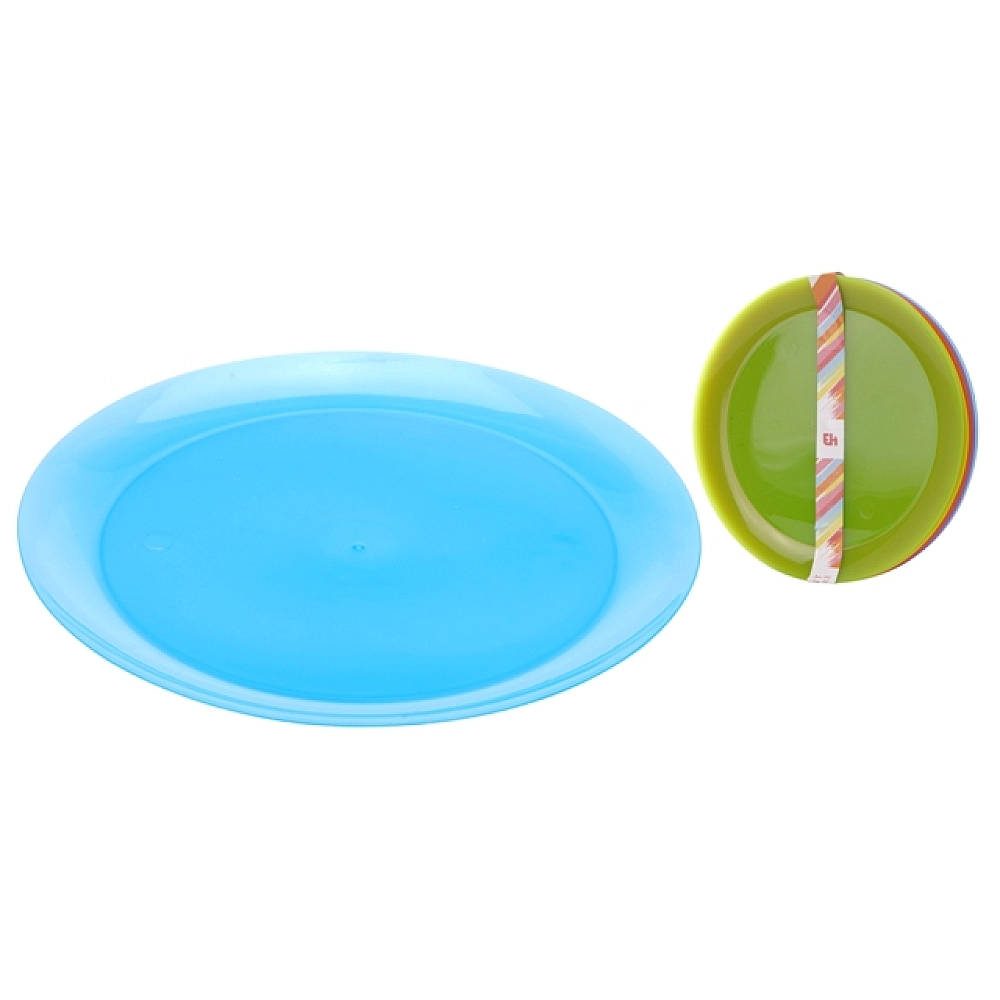 Set farfurii EH 6buc 21cm, din plastic