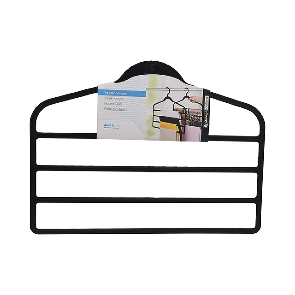 Umeras pentru pantaloni Storage Solutions, 4 niveluri, 44X41X1 cm, plastic