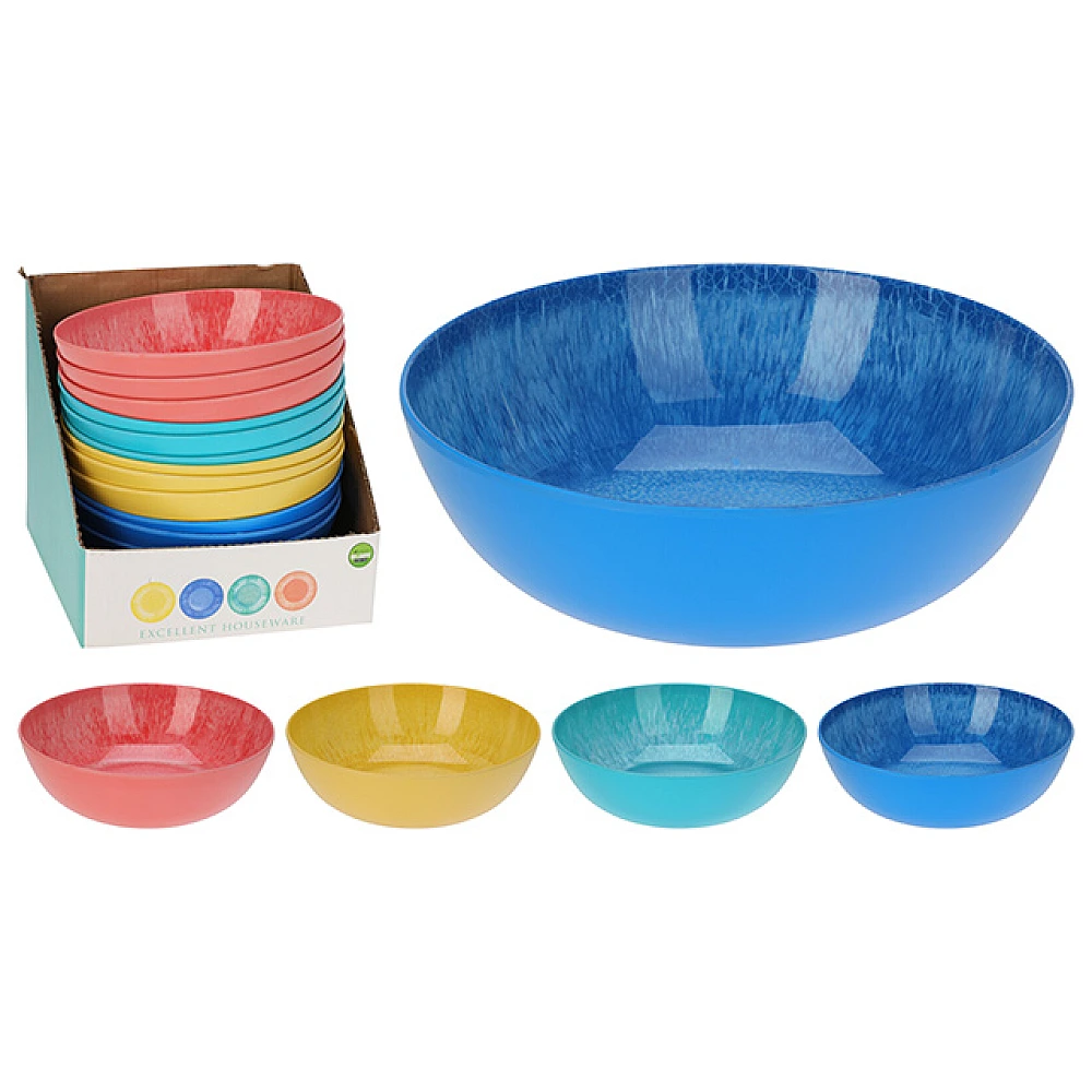 Salatiera EH Reactiv Glaze 21 cm, melamina