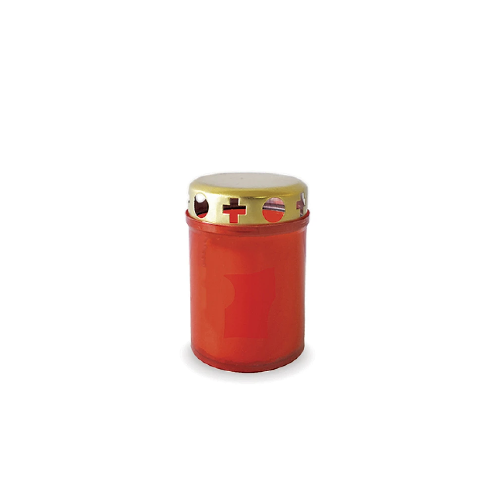 Candela plastic classic 8.5X5.6cm 20ore, rosie