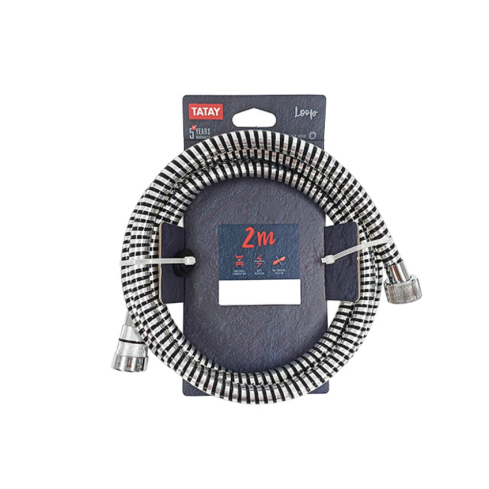 Furtun pentru dus Tatay 2m, PVC