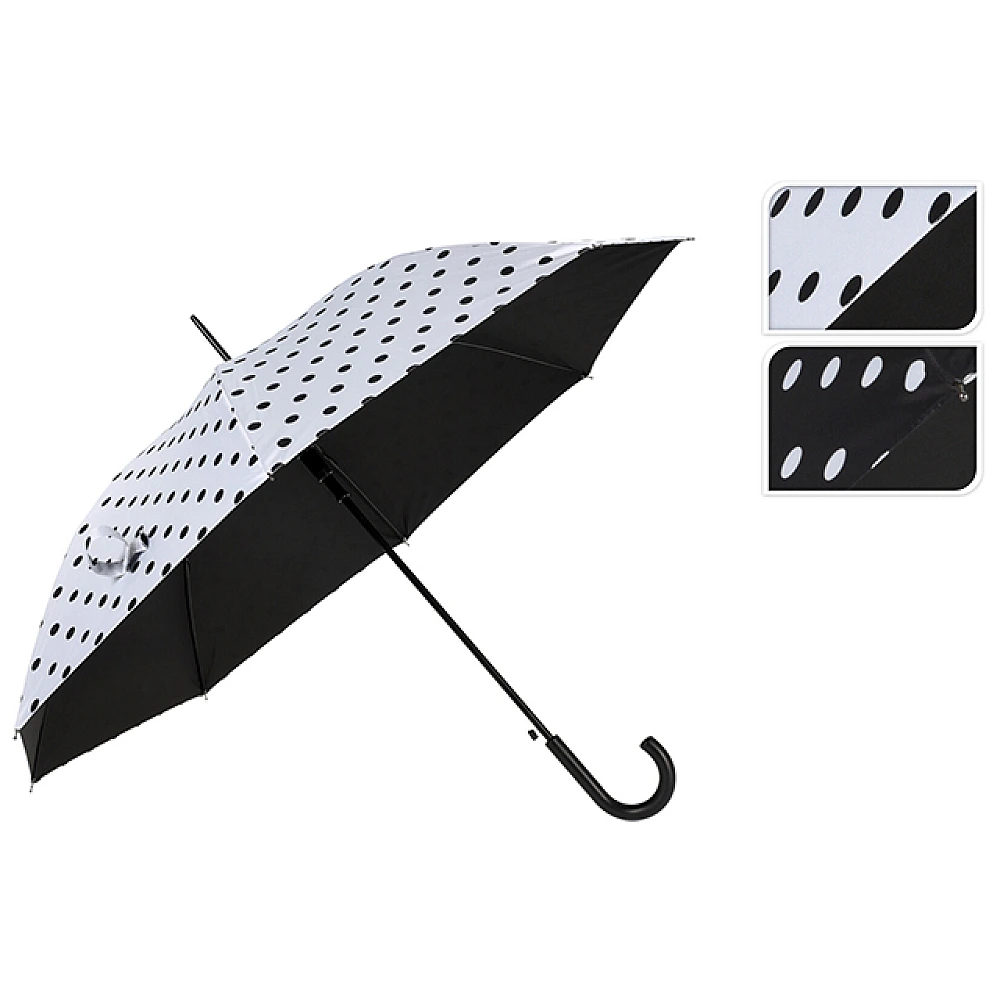 Umbrela tip baston D104cm, H86cm, automata, poliester