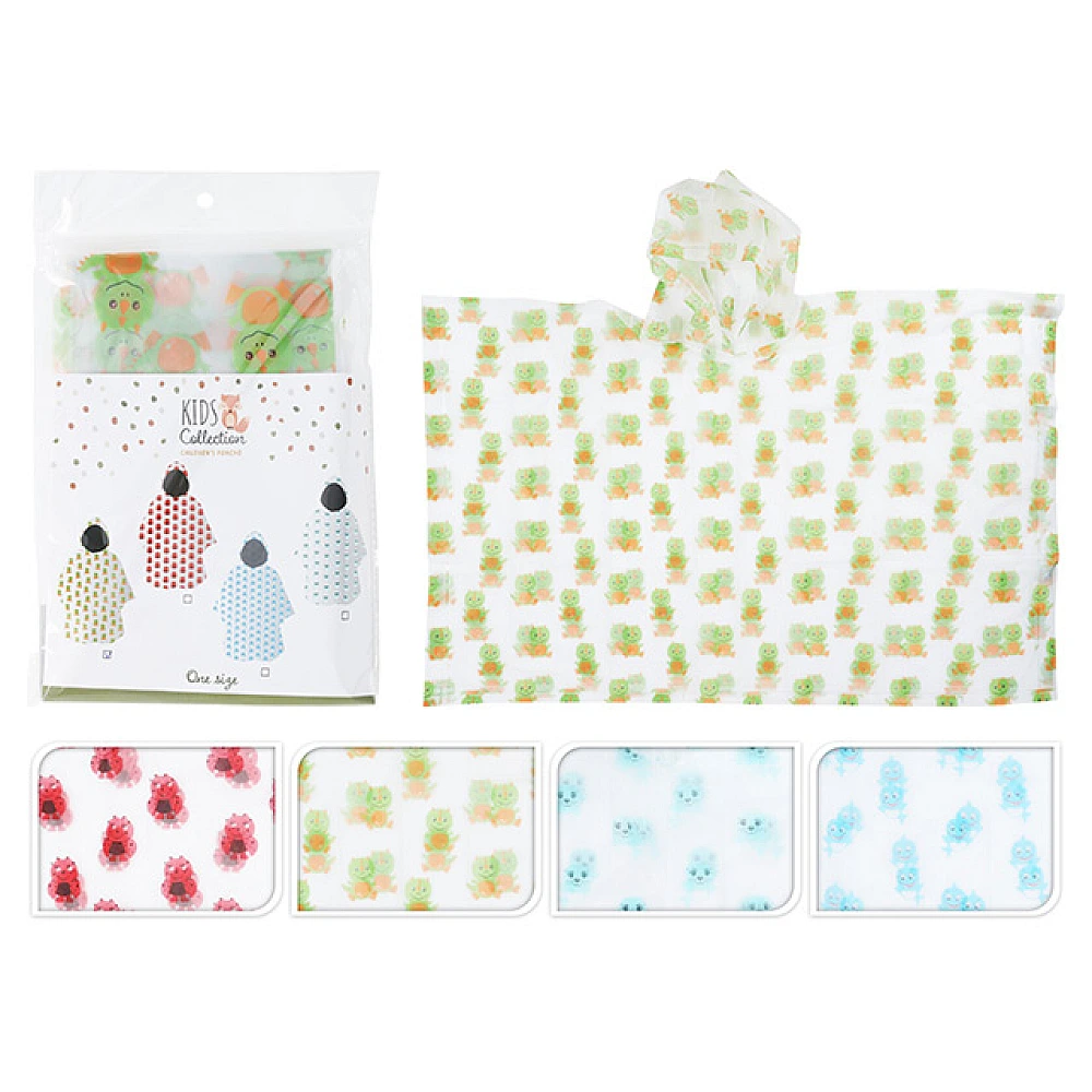 Pelerina de ploaie pentru copii 87X112 cm, PVC