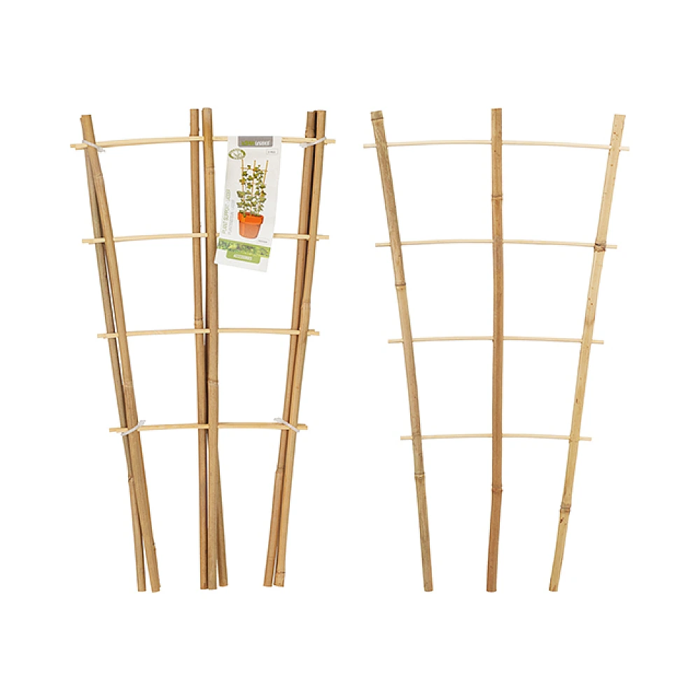 Suporturi din bambus pentru plante 3buc, 46X24X1cm