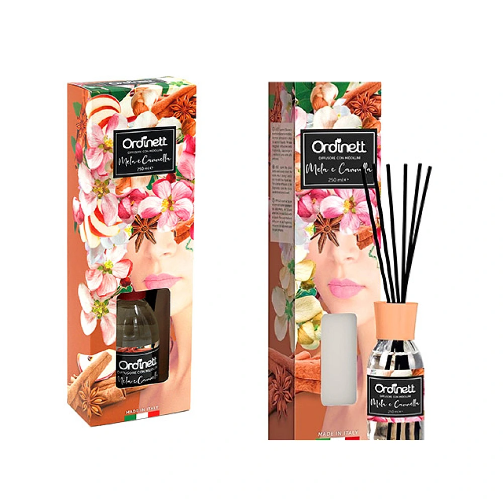 Odorizant de camera 250ml + baghete, mar + scortisoara