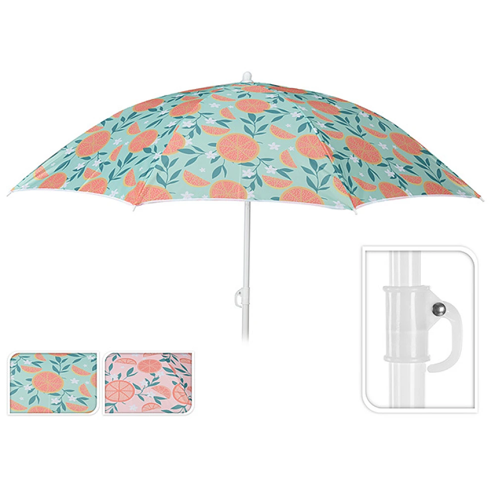 Umbrela de soare D170cm, 8 spite arcuite