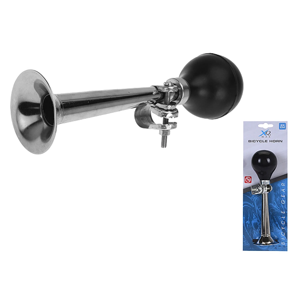 Claxon pentru bicicleta XQMAX 23cm, cu element de fixare