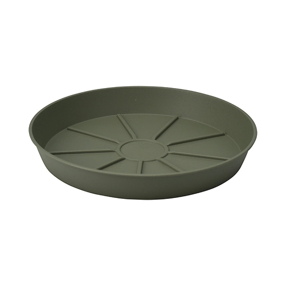 Farfurie pentru ghiveci D20cm, din plastic, verde