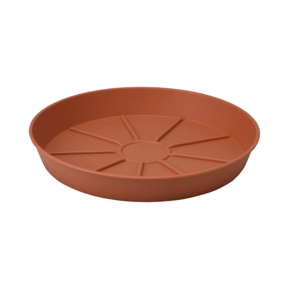 Farfurie pentru ghiveci D24cm, din plastic, maro