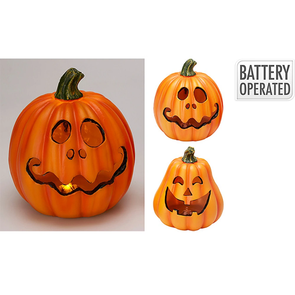 Suvenir LED Halloween Dovleac 14X14X15 cm
