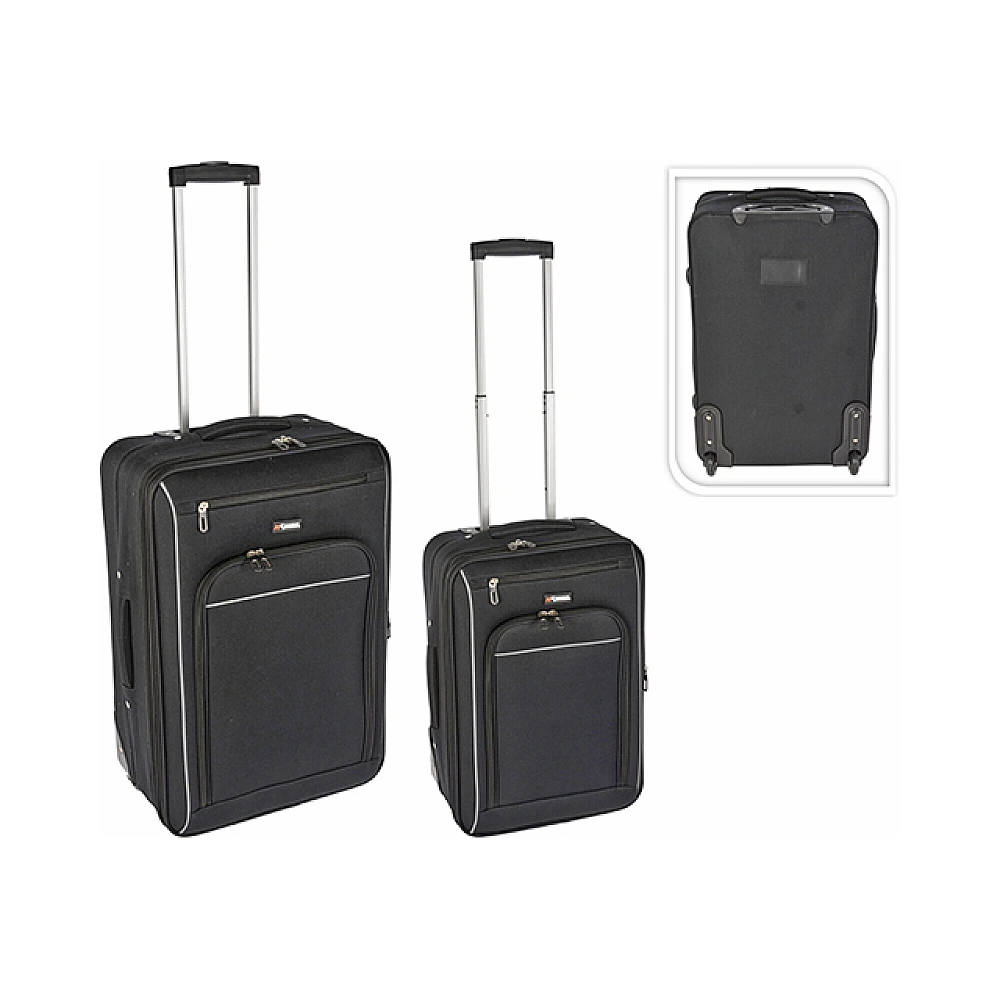 Set Valize Trollere 2buc, textil
