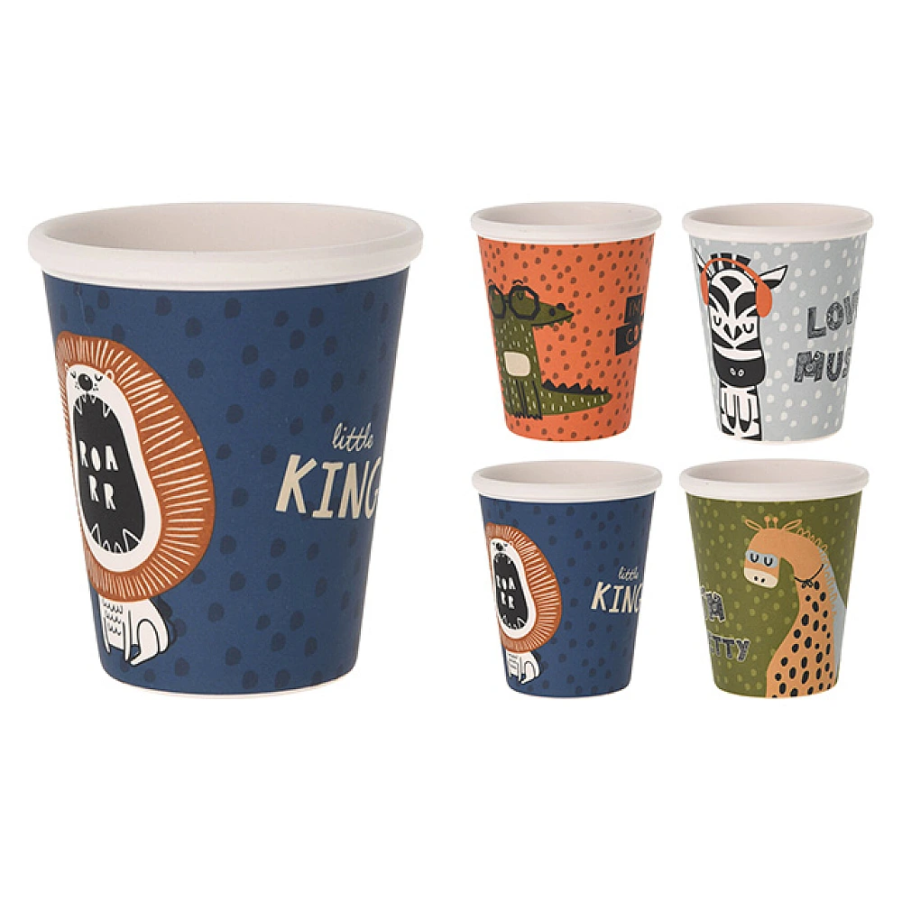 Pahar Kids D8cmX9cm 250ml, din plastic