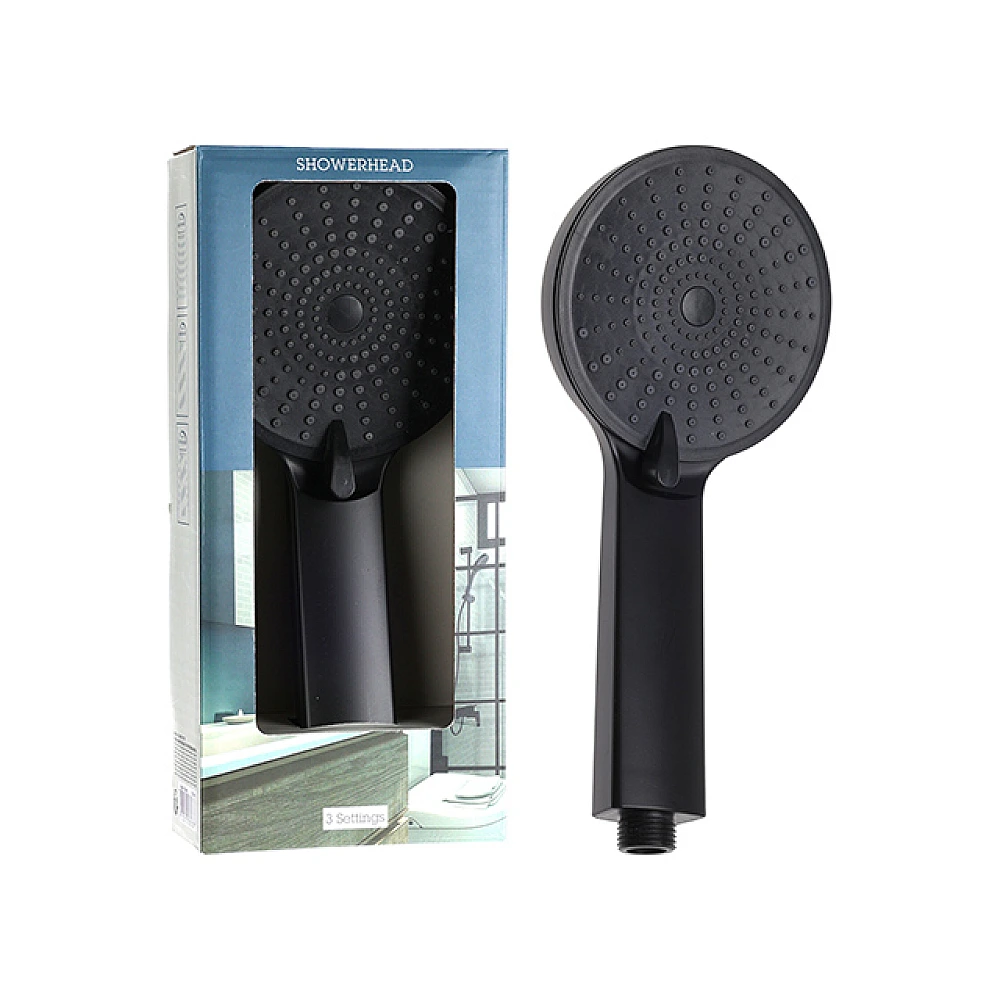 Para pentru dus Bathroom D11cm, 3 regimuri, neagra
