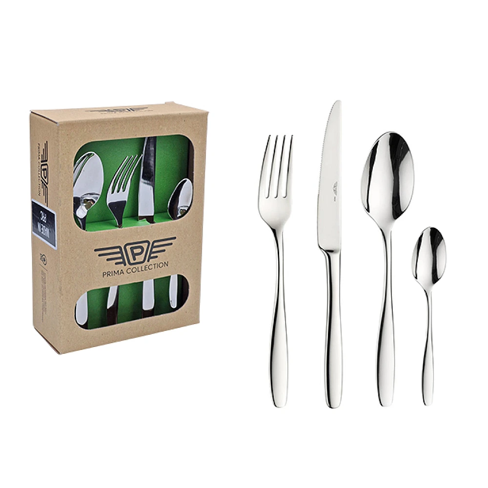 Set de tacamuri Pinti Ponza 24buc, inox 18/10, eco box