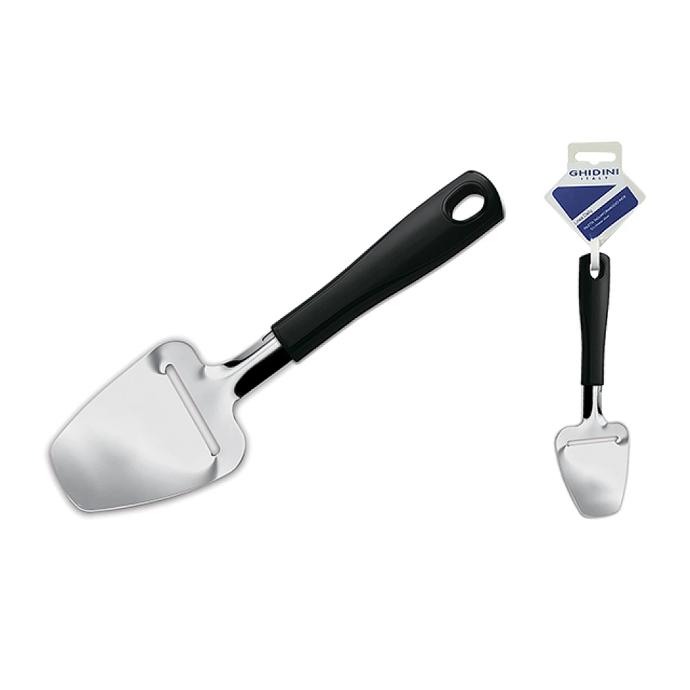 Cutit-Lopatica pentru cascaval Ghidini Daily 22cm, inox/plastic