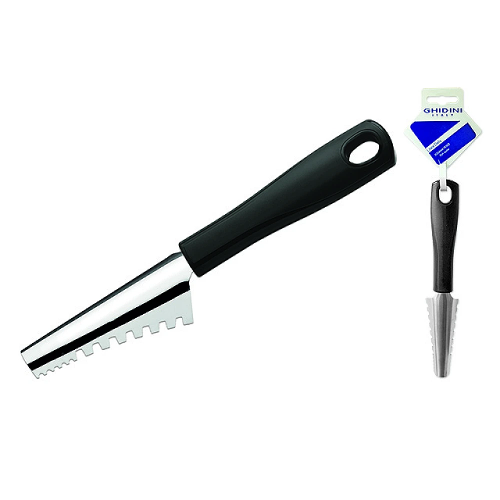 Cutit pentru curatarea pestelui Ghidini Daily 20cm, inox/plastic