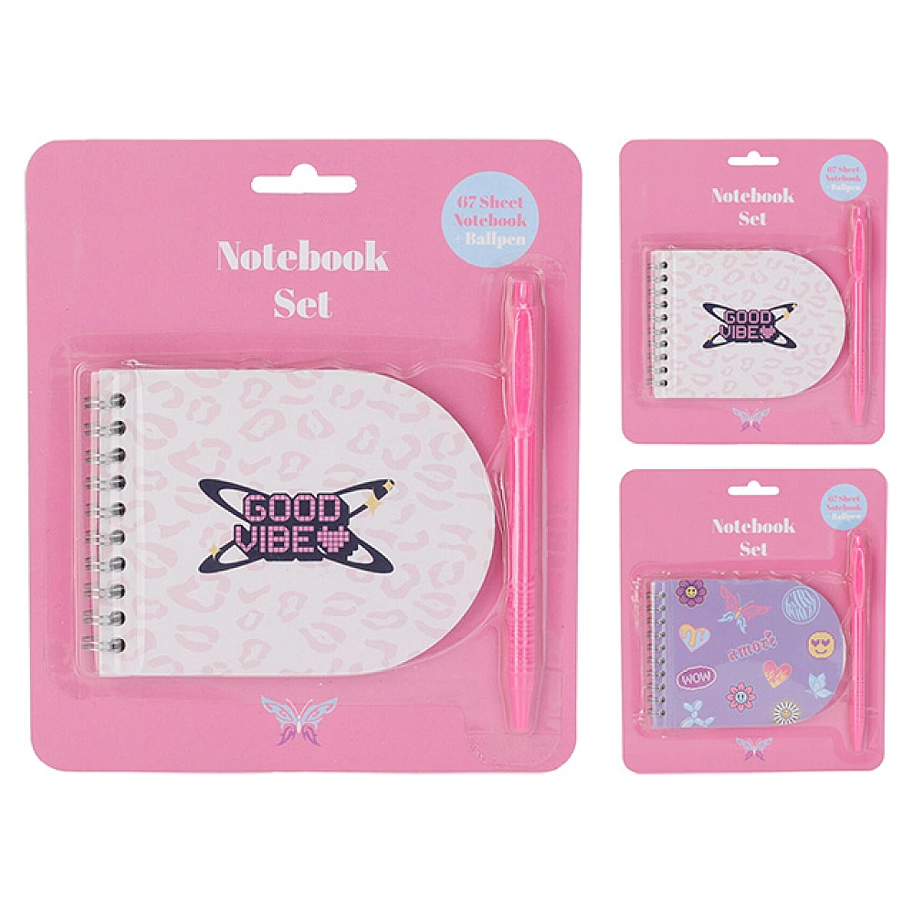 Set carnet de note pe spirala 