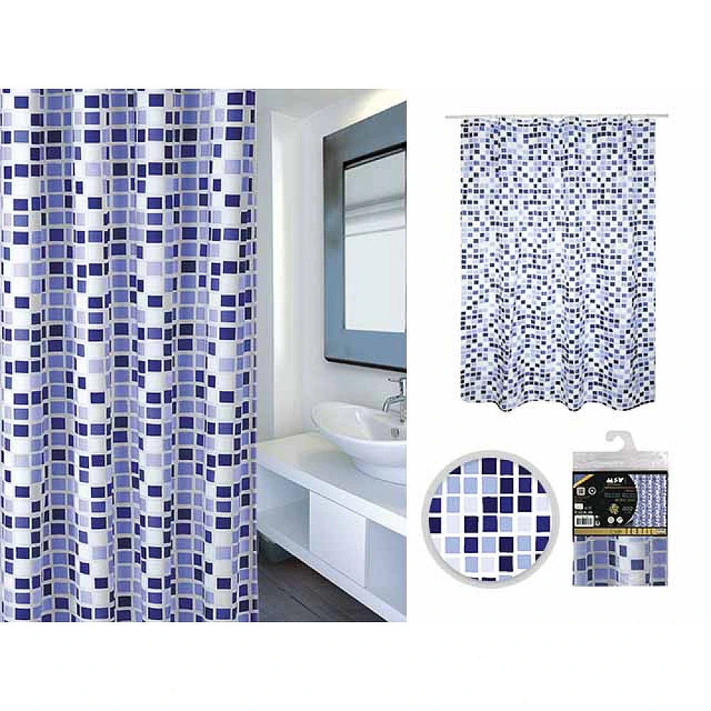 Perdea pentru dus 180X200cm MSV 