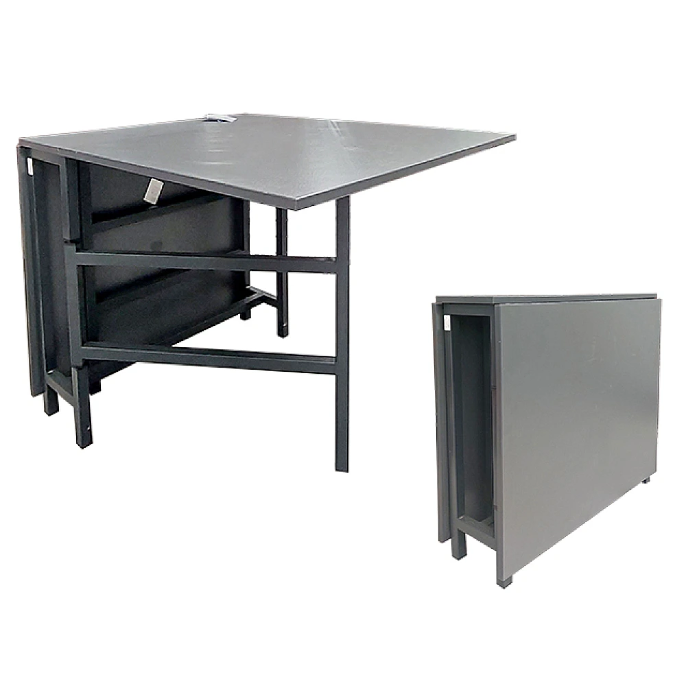 Masa plianta 175X85cm, antracit, metal/PAL