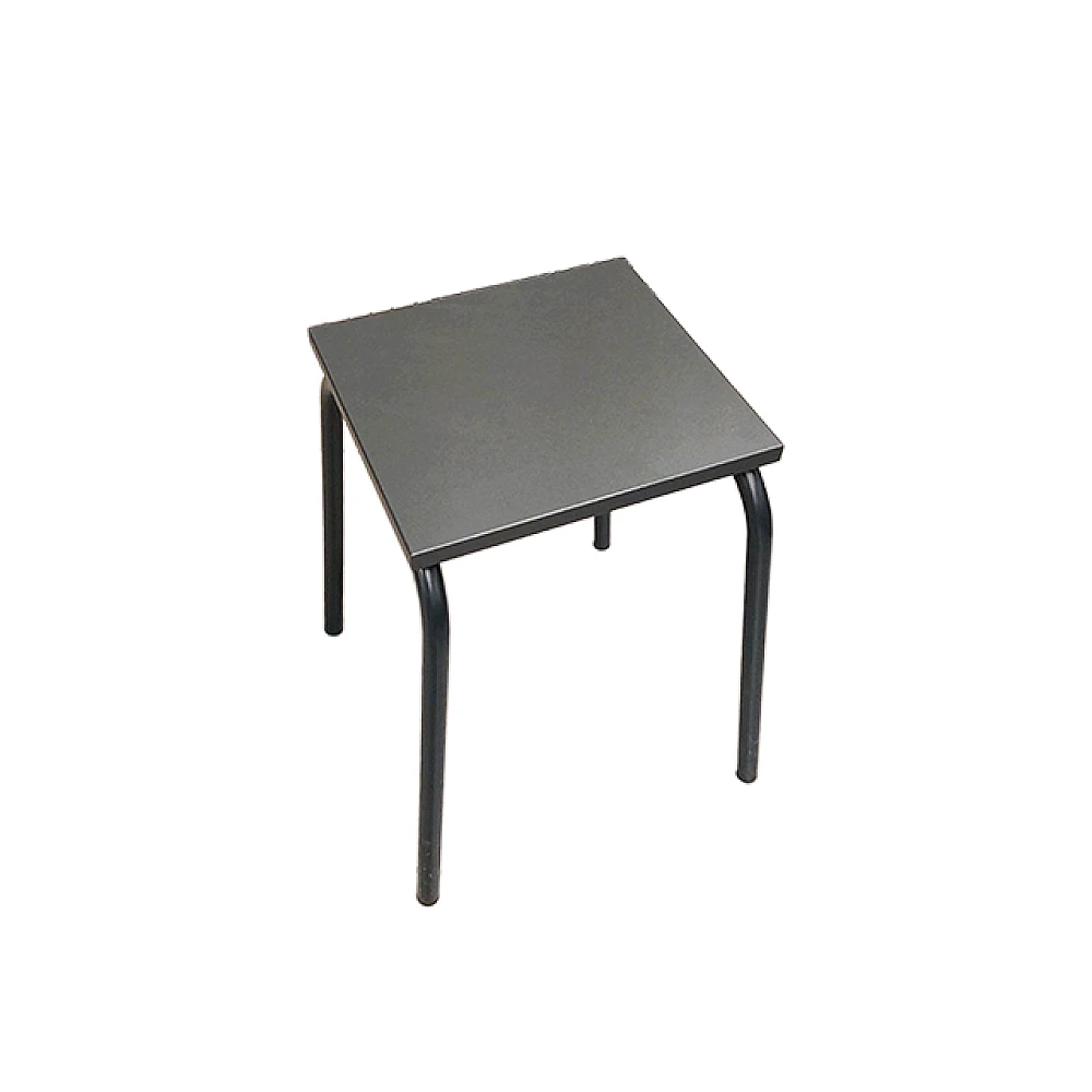 Taburet 29X31cm, antracit(164PE), metal/PAL