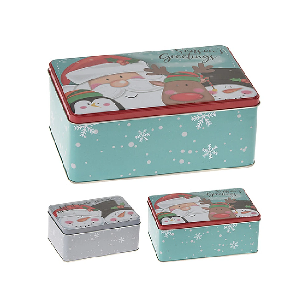 Set cutii de Craciun 3buc 