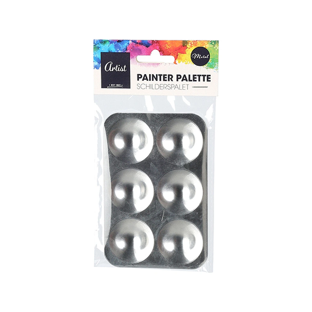 Paletă Artist metalica, 10x19cm