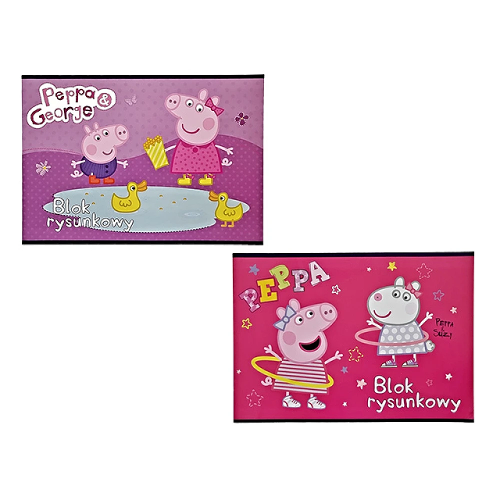 Album pentru desen ”Peppa Pig” A4,20foi