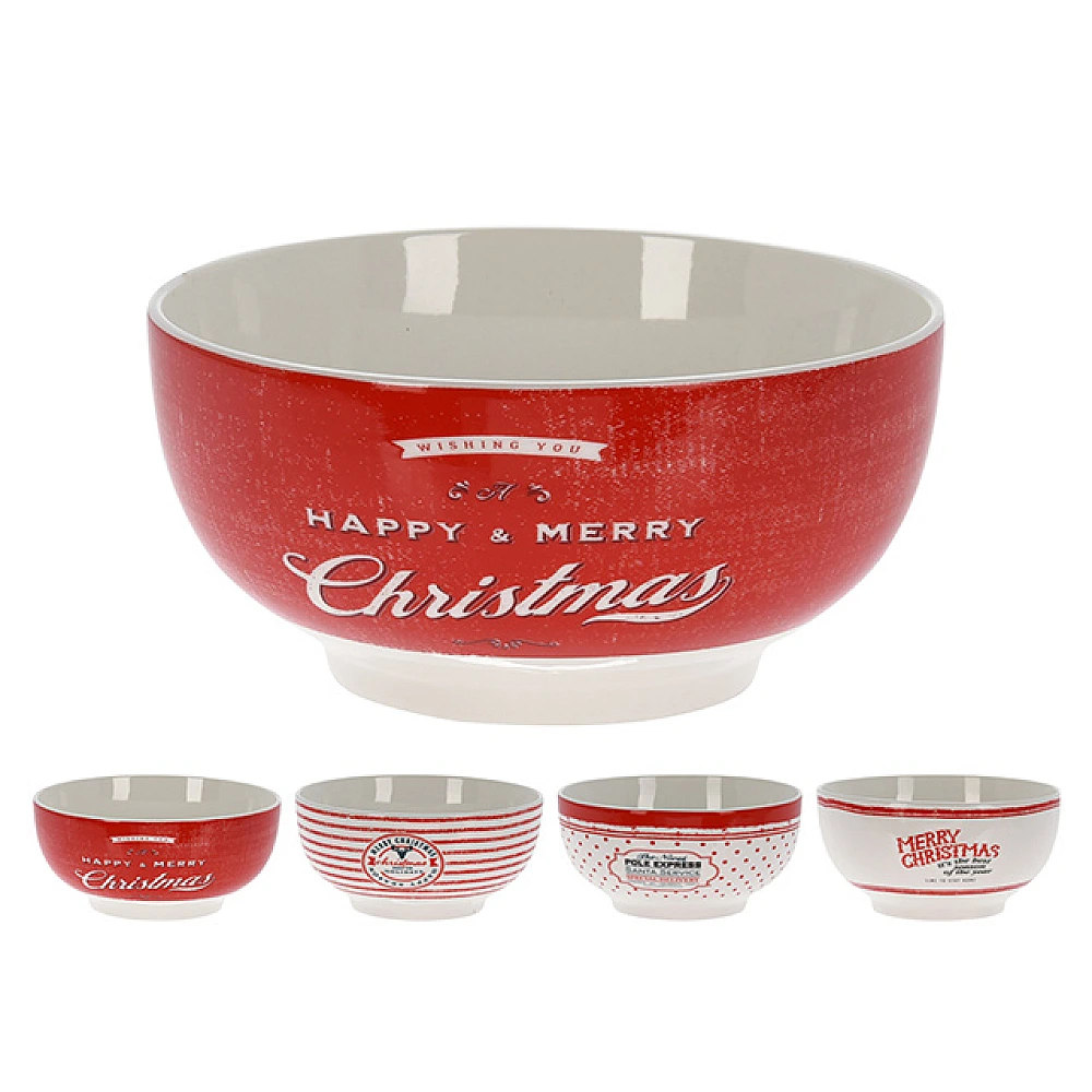 Salatiera de Craciun 480ml, 13cm 