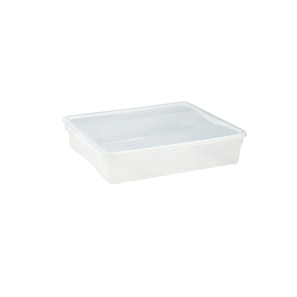 Container cu capac Econova Cristal 9l, 40X33.5X8,5cm, transparent