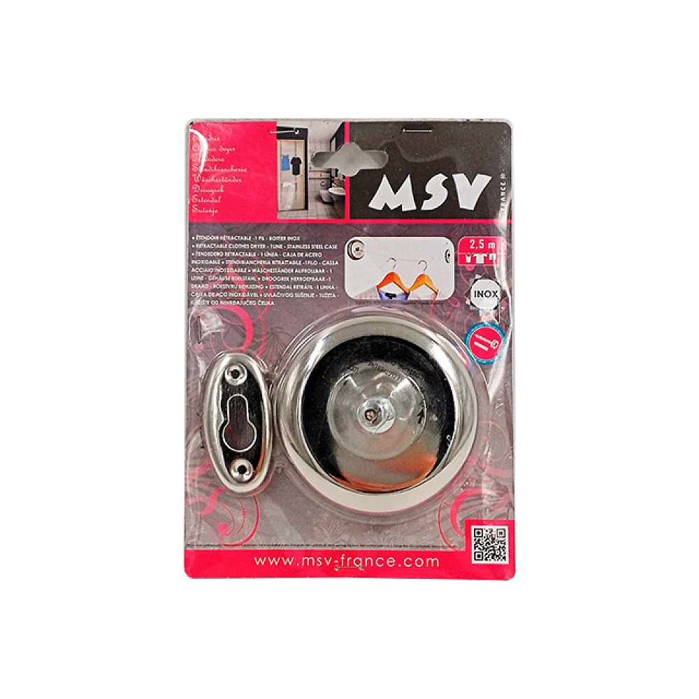 Uscator pentru haine de perete MSV 2.5m