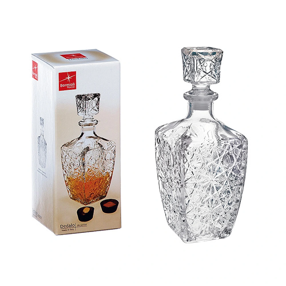 Carafa pentru bauturi tari Dedalo Bormioli 0.78l, cristal