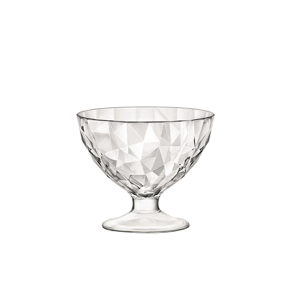 Cupa pentru desert 360ml Diamond din sticla, transparenta
