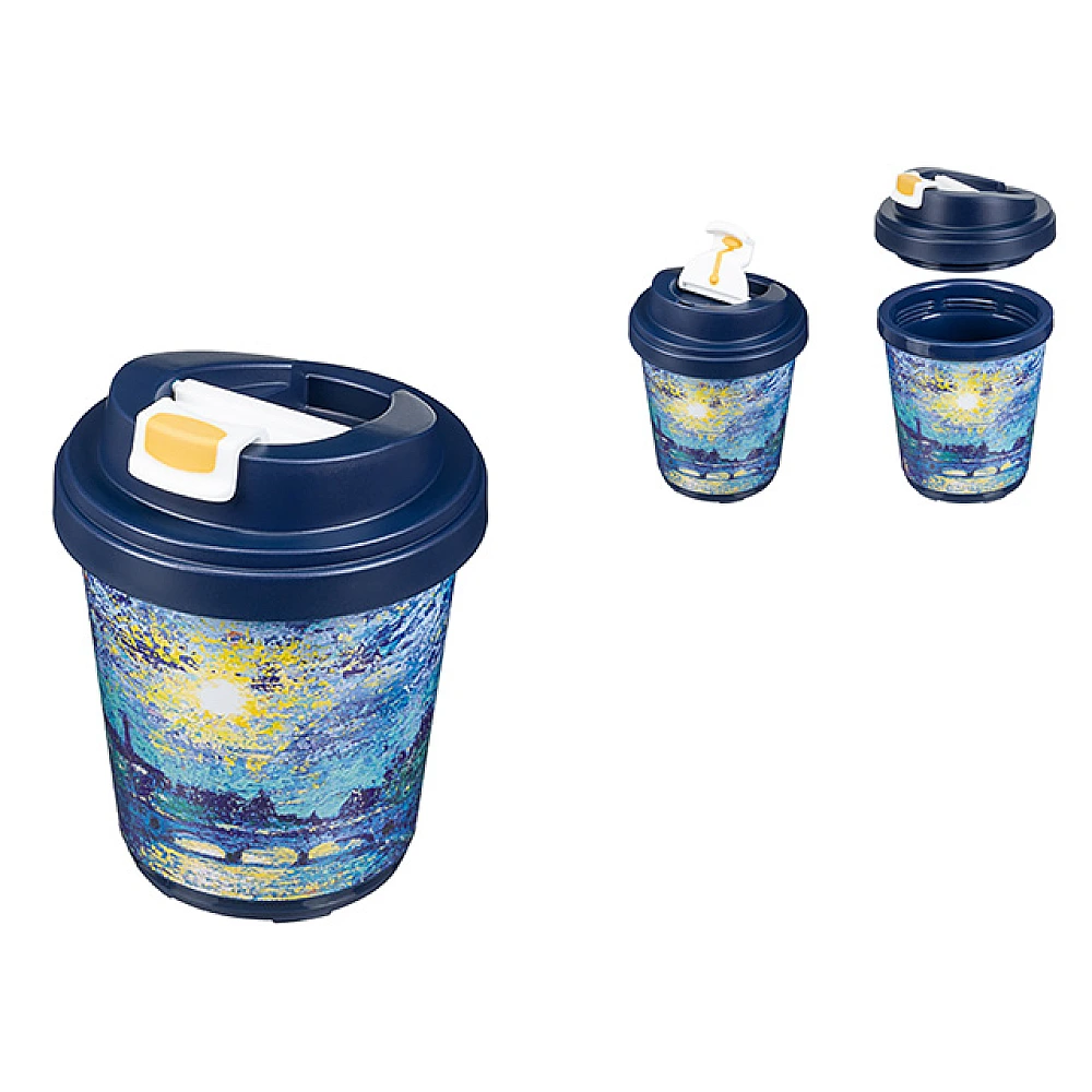 Termo pahar cu clapeta Phibo 300 ml 