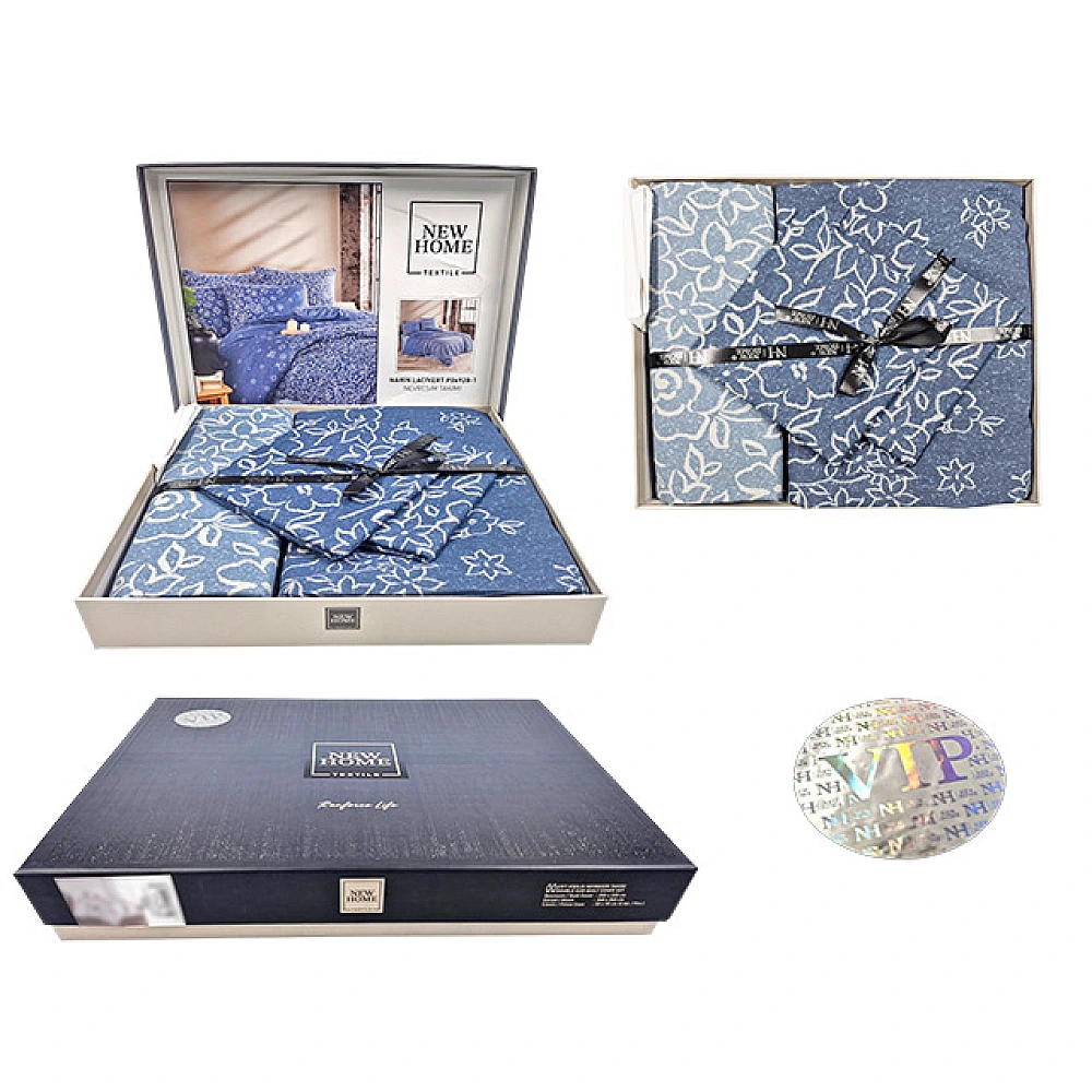 Lenjerie de pat Euro 2 NH VIP Narin Lacivert