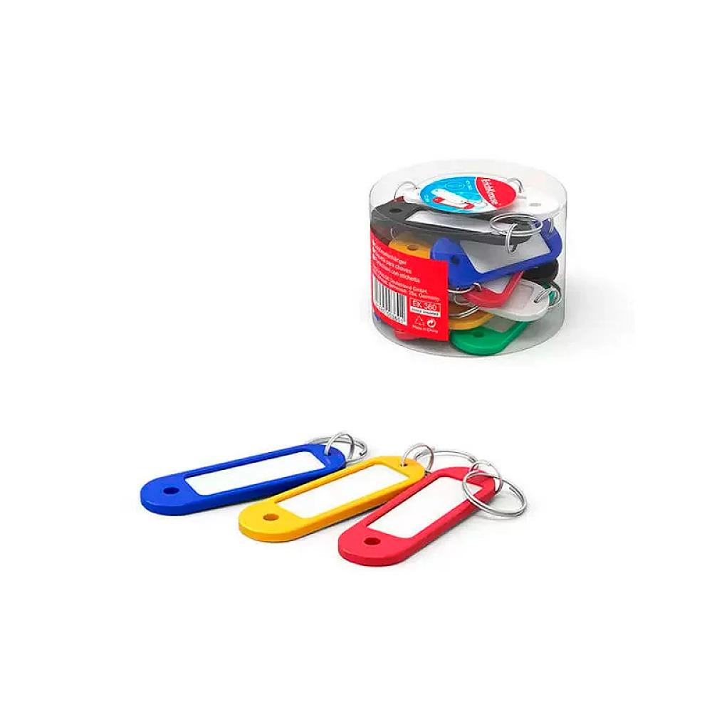 Set breloci 12buc 6X2cm ErichKrause