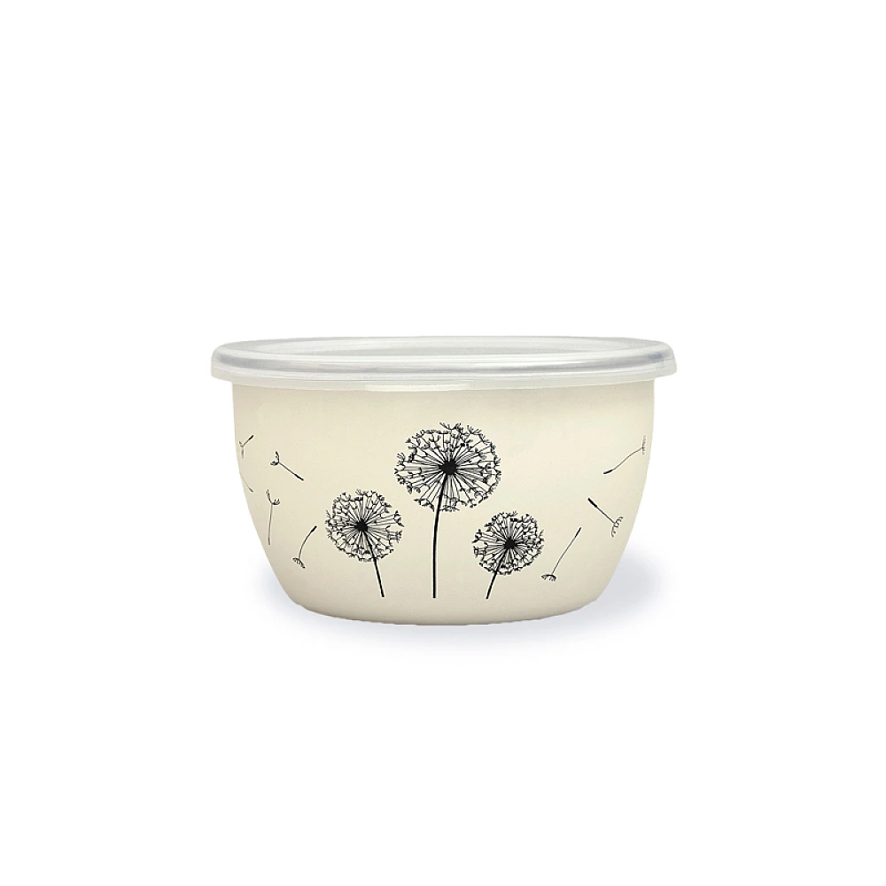 Recipient emailat Papadie 14cm, 1.1l, capac din plastic