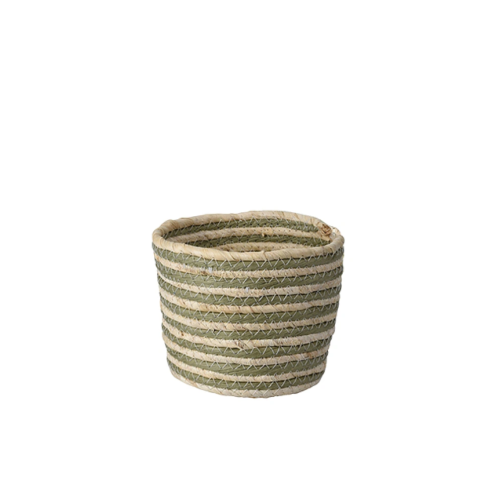Cos impletit 17X15cm, dungi haki